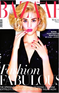 1. HARPERS BAZAAR - March 2014